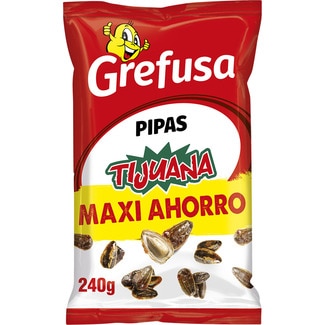 pipas sabor Tijuana bolsa 240 g - Grefusa