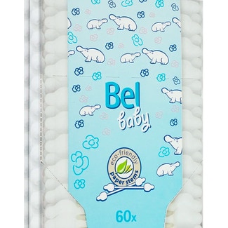 Cotonetes Papel embalagem 60 unidades - Bel Baby