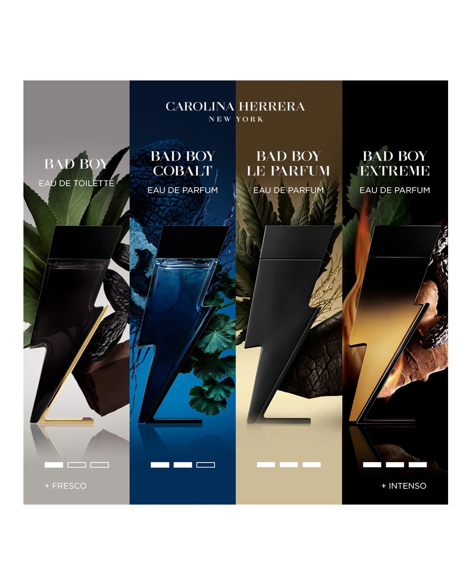 Eau de Parfum masculino Bad Boy Extreme Carolina Herrera