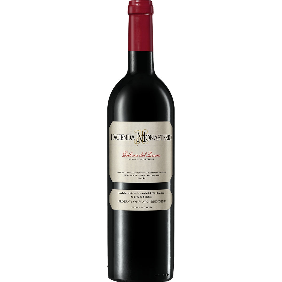vino tinto crianza DO Ribera del Duero botella 75 cl