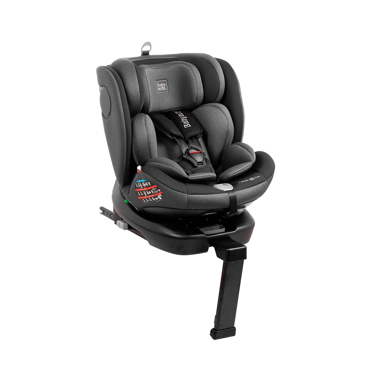 Silla de coche Firma I-Size (40-150cm) Gris-1