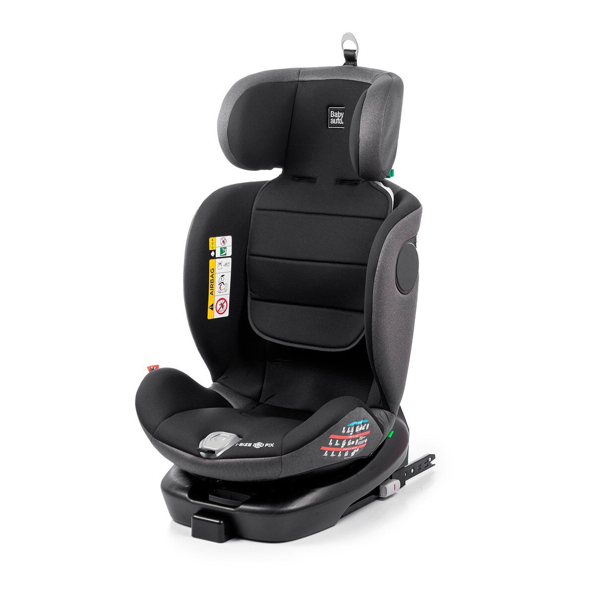 Silla de coche Firma I-Size (40-150cm) Gris-9