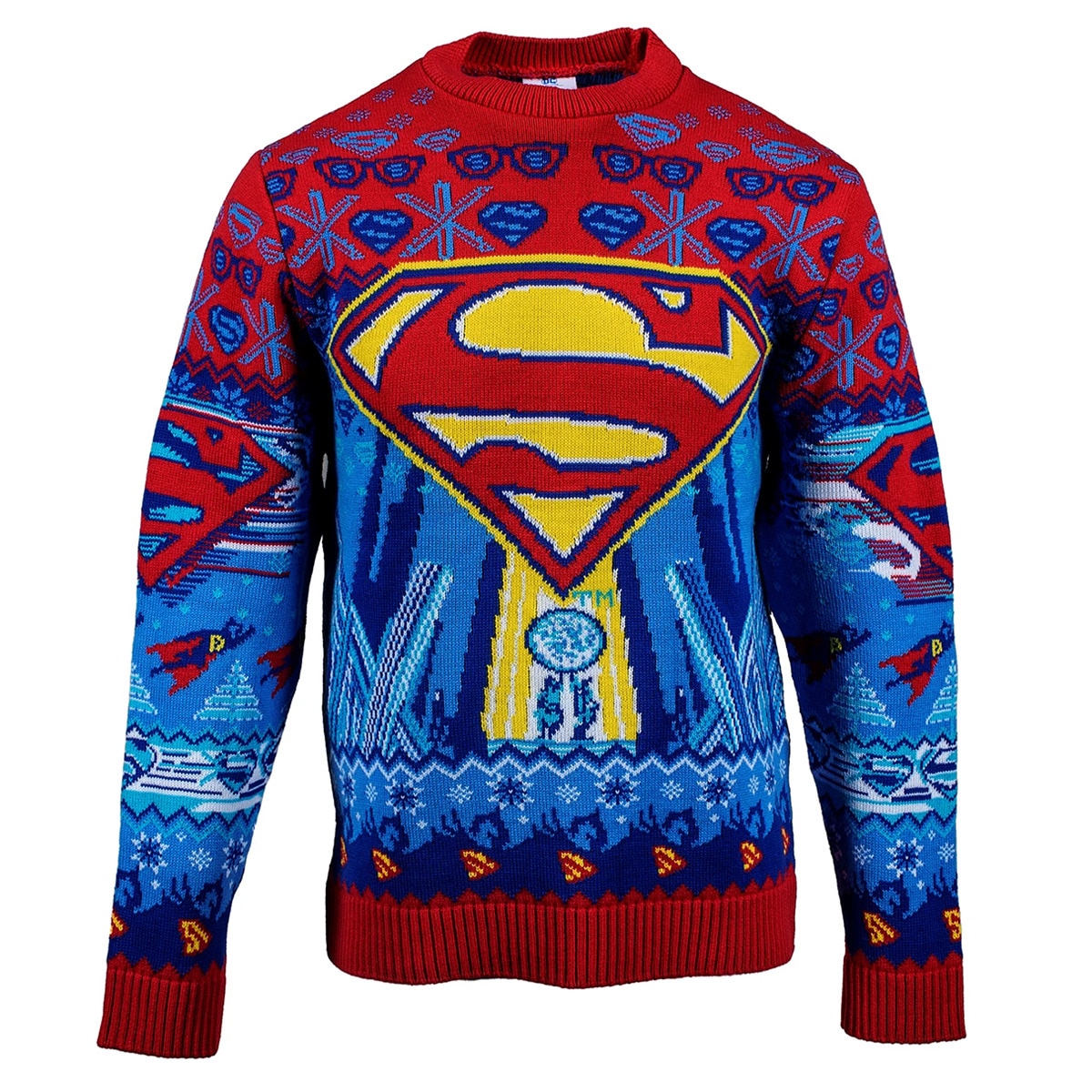 Camisola de Malha Natalícia Super-Homem DC Comics 1