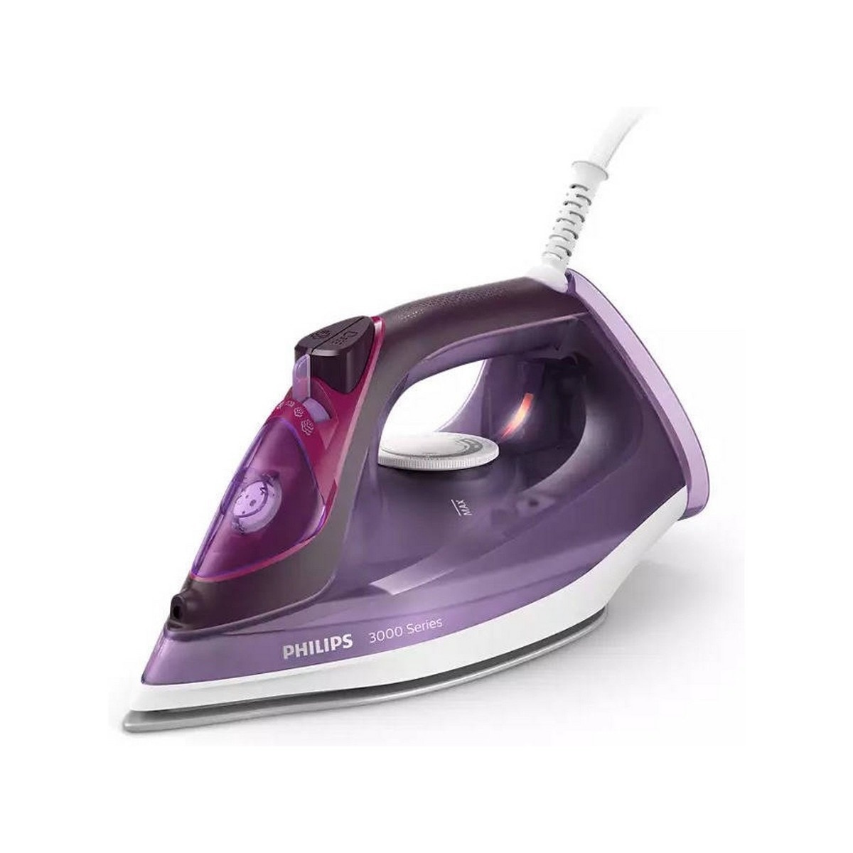 Imagem 0 de Ferro a Vapor Philips DST3041/30 de 2600 W com Jato de Vapor 200 g/min e Base Cerâmica - Roxo