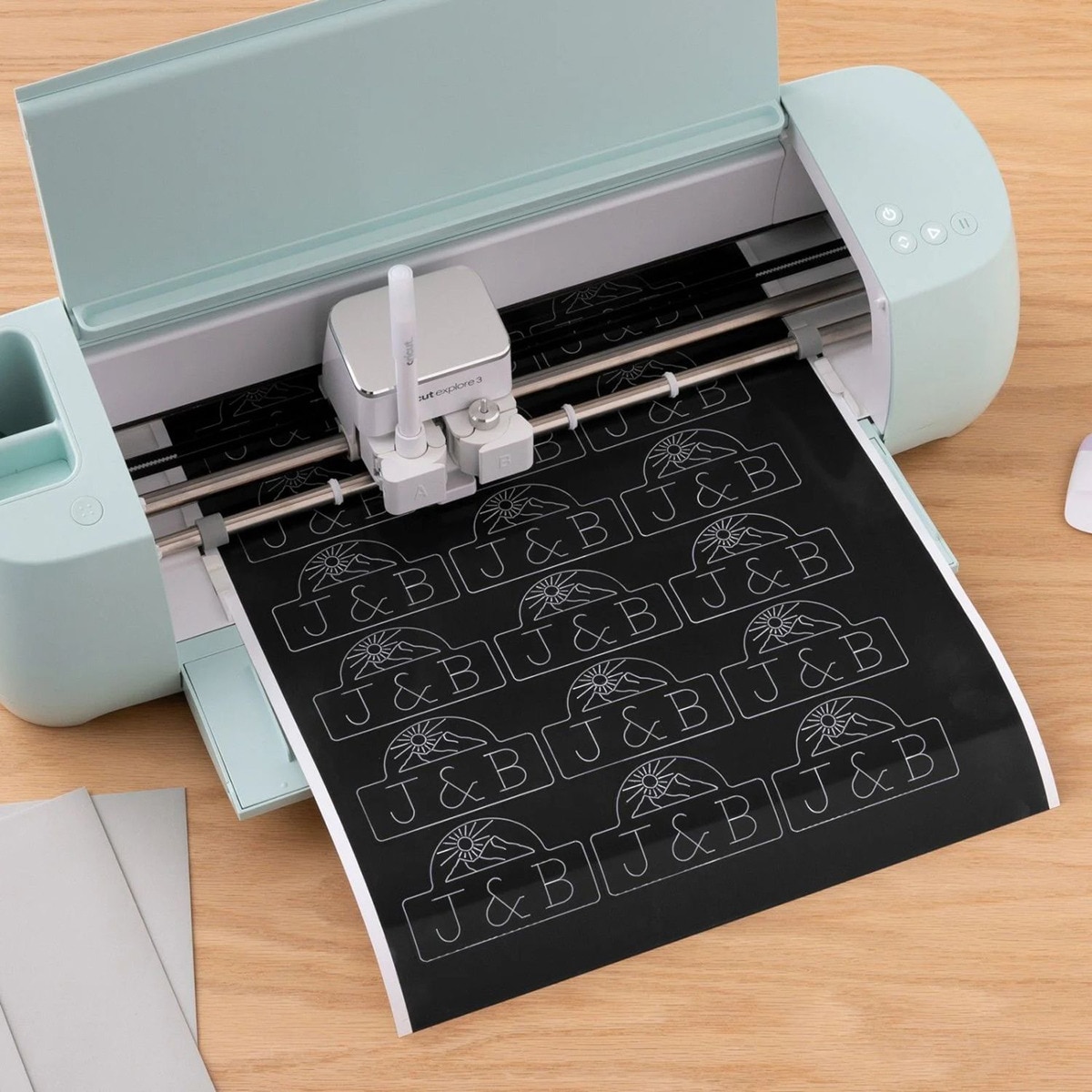 Etiquetas Cricut Smart Vinyl Permanent Negro-4