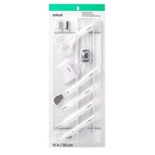 GO2CRAFT Set Completo 37 Pezzi Per Cricut – Attrezzi Per Vinile E Carta Con Pad LED