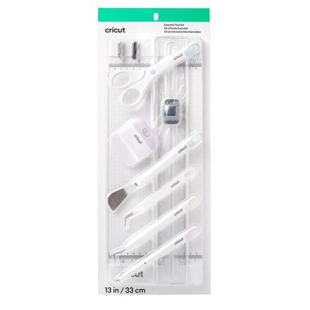 GO2CRAFT Set Completo 37 Pezzi Per Cricut – Attrezzi Per Vinile E Carta Con Pad LED