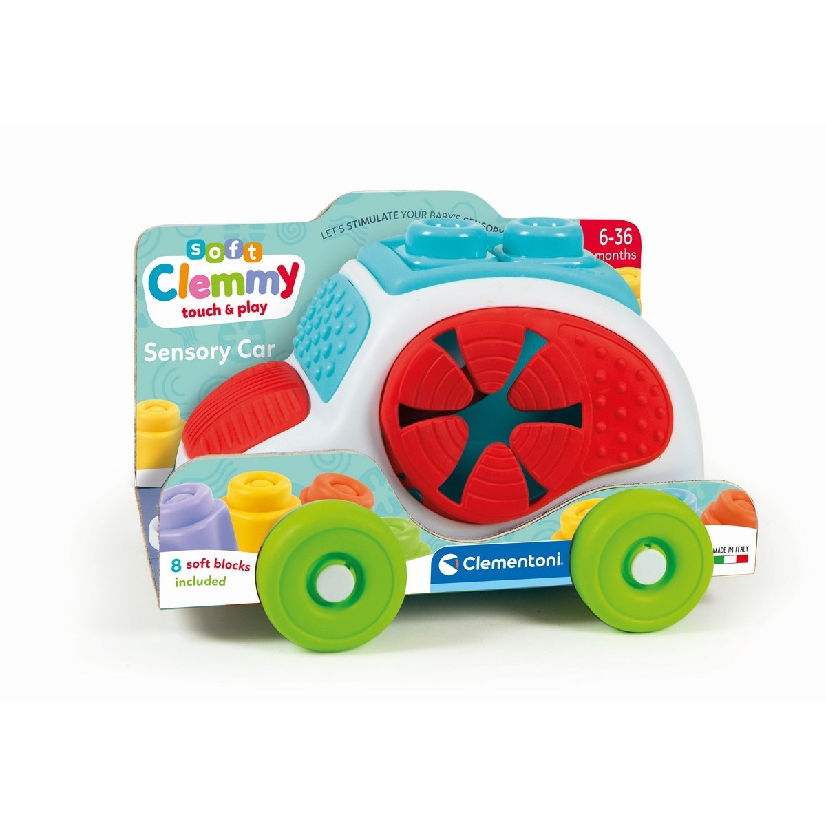 Soft Clemmy Carro Sensorial Clementoni 2