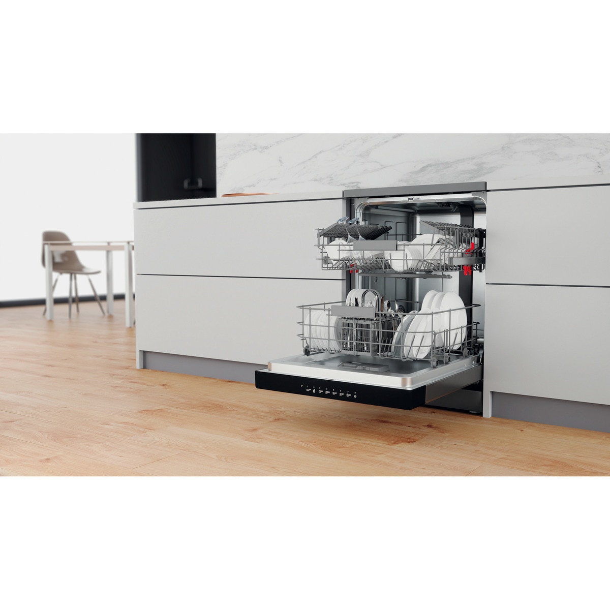 Lavavajillas Whirlpool 14 servicios, 60 cm - WFC 3C34X Inox-13