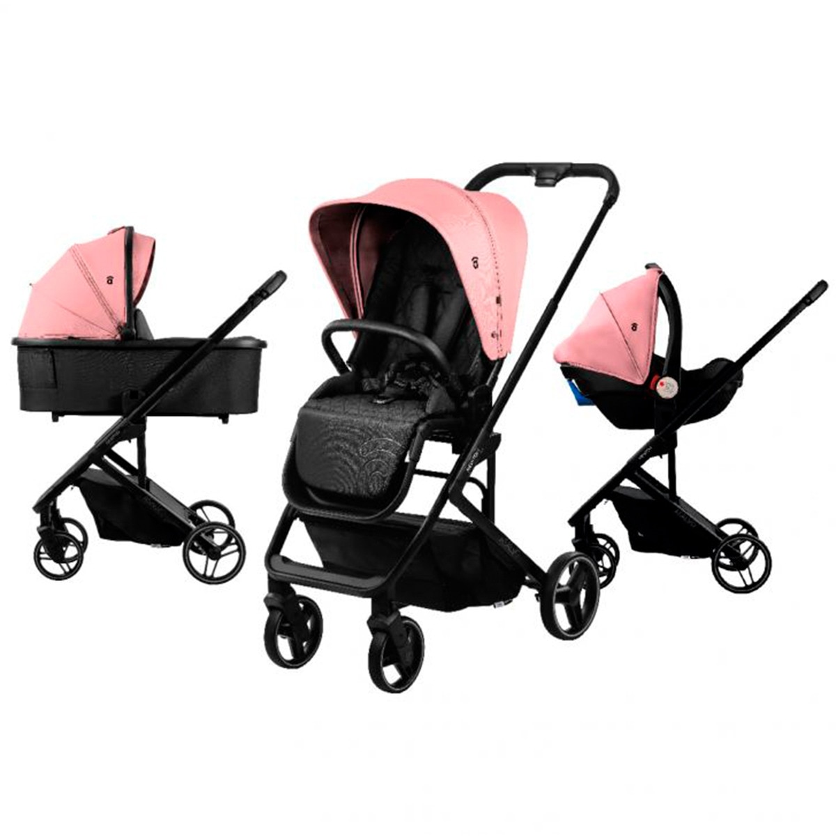Cadeira Auto Trio Newton - 45-85 cm Preto-1