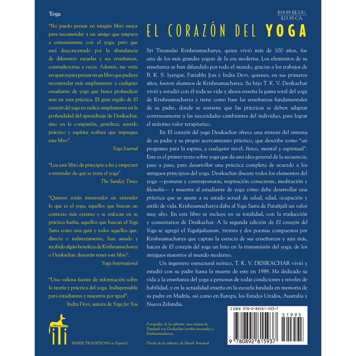 El corazon del yoga: desarrollando una práctica pe 2