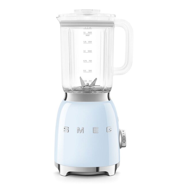 Imagem 0 de Liquidificador Smeg Anni 50 BLF03PBEU de 800 W e de 1,5 Litros - Azul Céu Polido