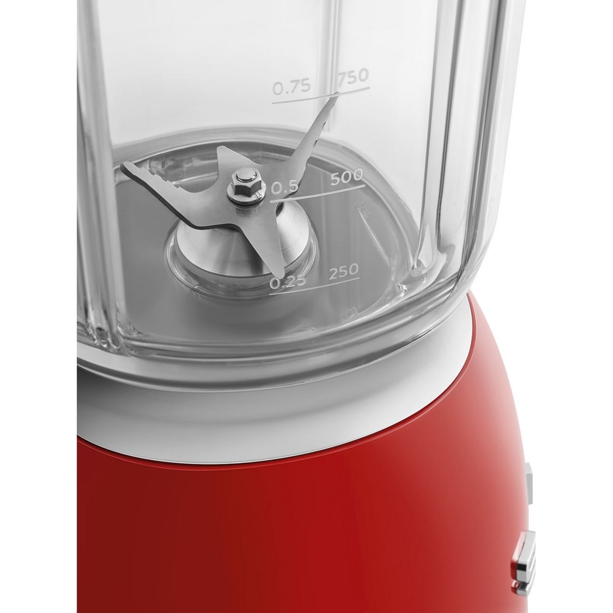 Liquidificador Smeg Anni 50 de 800 W e de 1,5 Litros Vermelho-5