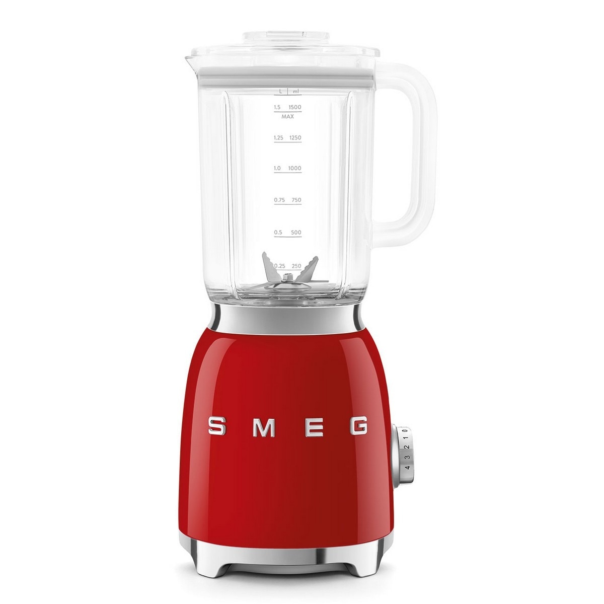Liquidificador Smeg Anni 50 de 800 W e de 1,5 Litros Vermelho-1