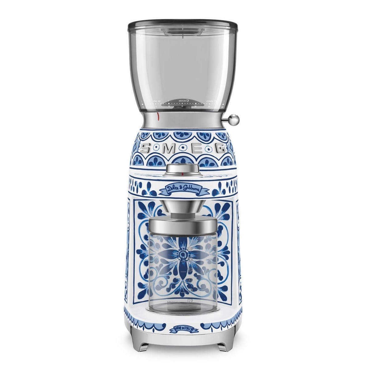 Imagem 0 de Moinho de Café Smeg Anni 50 Dolce&Gabanna CGF01DGBEU de 150 W - Blu Mediterraneo