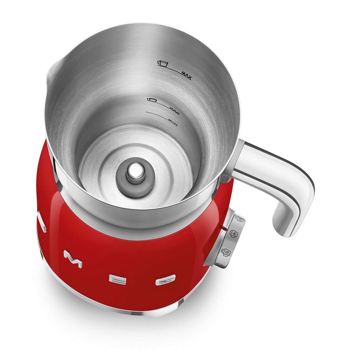 Batedor de Leite Barista Smeg Anni 50 de 500 W Vermelho-6