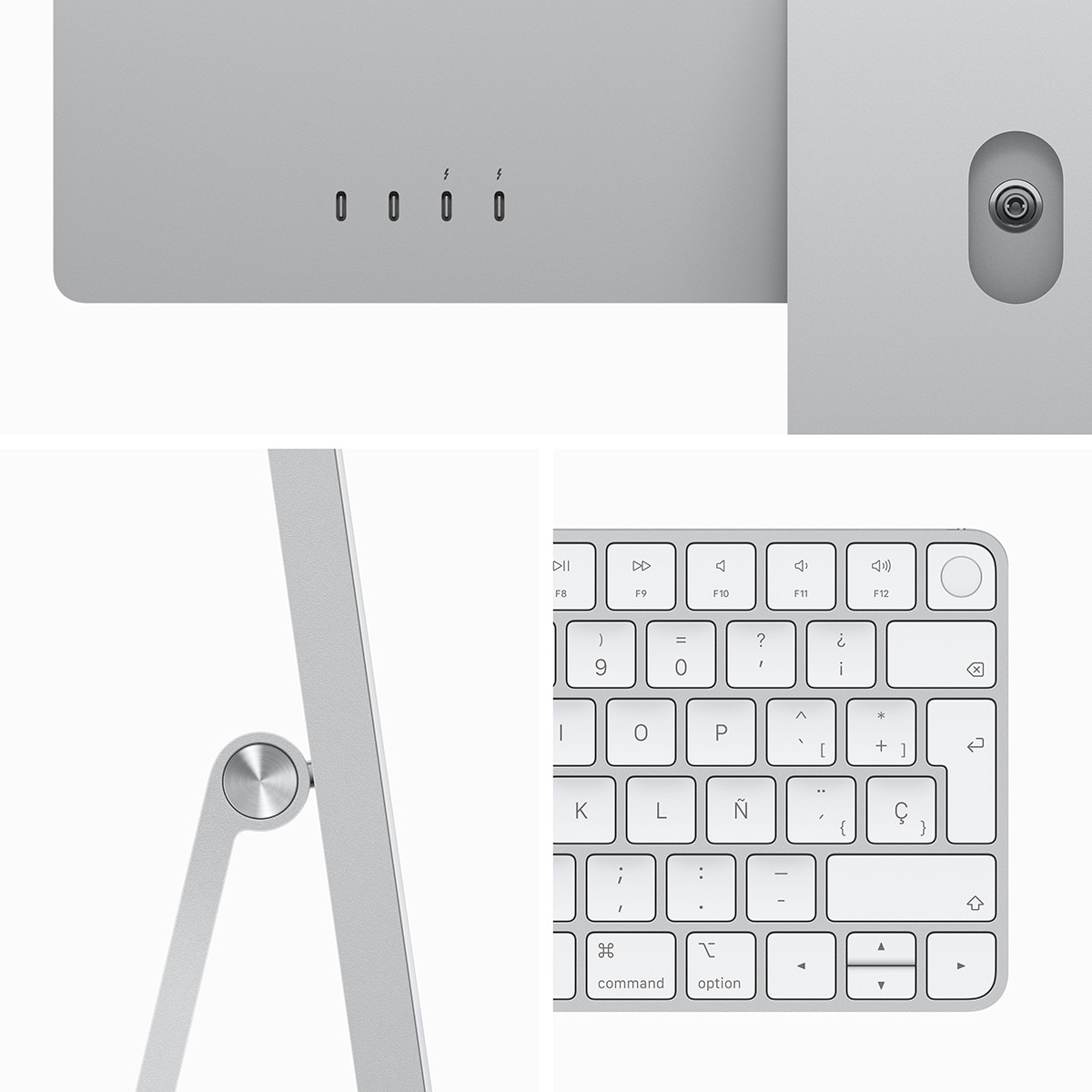Apple iMac 24 (2023), M3, 8GB, 256GB SSD, GPU 8 Núcleos, Retina 4,5K 24", MacOS Plata-3