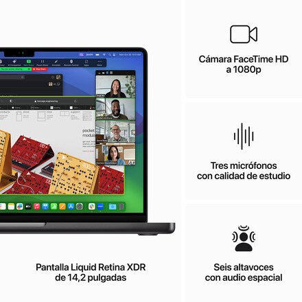Apple MacBook Pro 14 (2023), M3 Max, 36GB, 1TB, 14