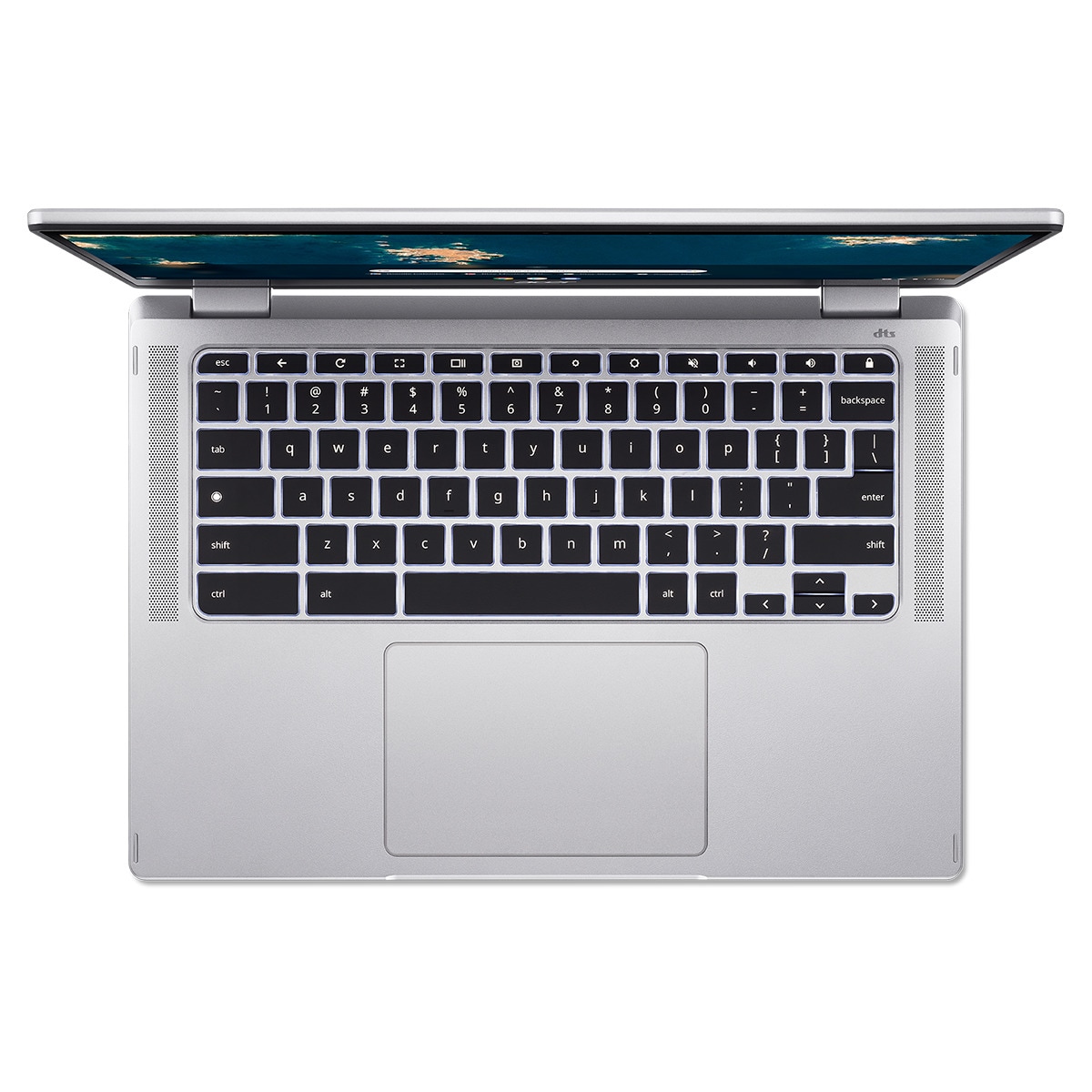 Convertible 2 en 1 Acer Chromebook CP314 Spin, Celeron N4500, 8GB, 64GB eMMC, 14", ChromeOS Plata-4