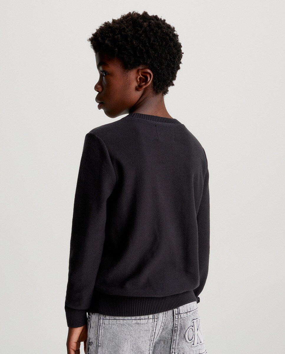 Camisola de Malha - Preto Preto-2