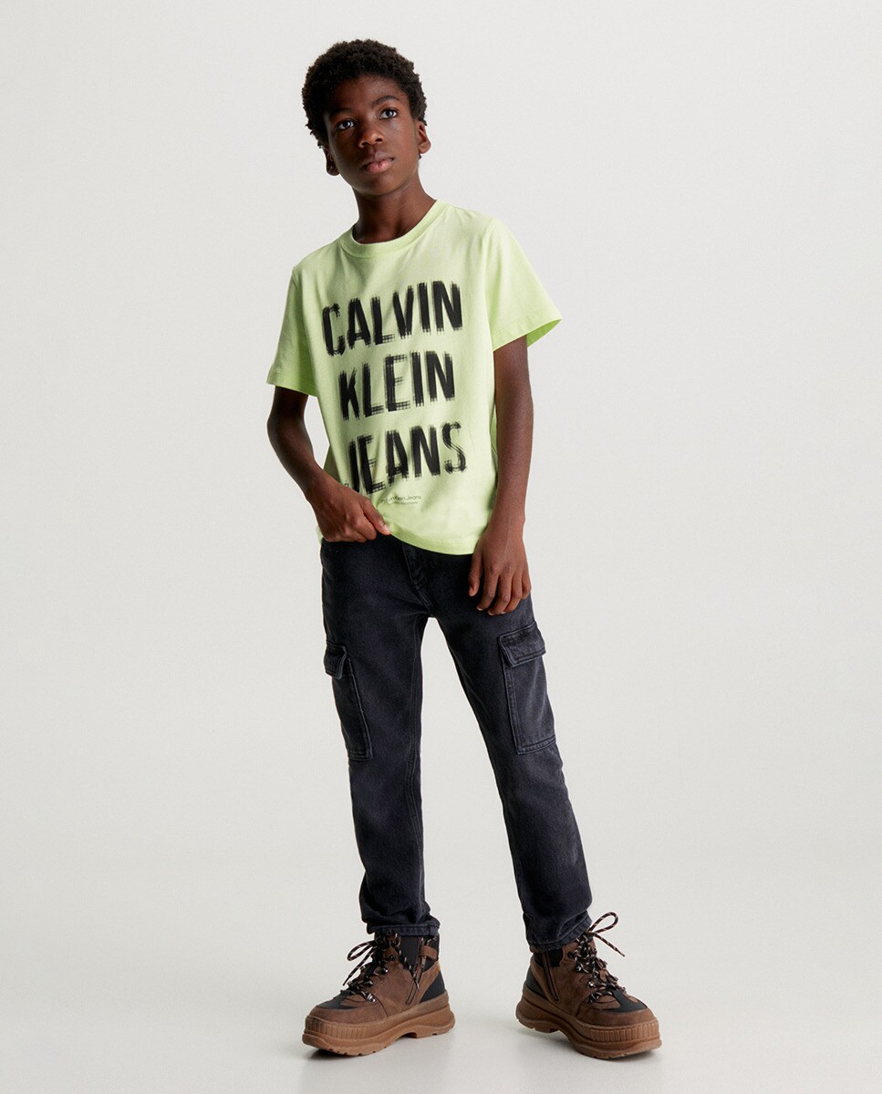 T-shirt de Manga Curta - Verde Verde-claro-4