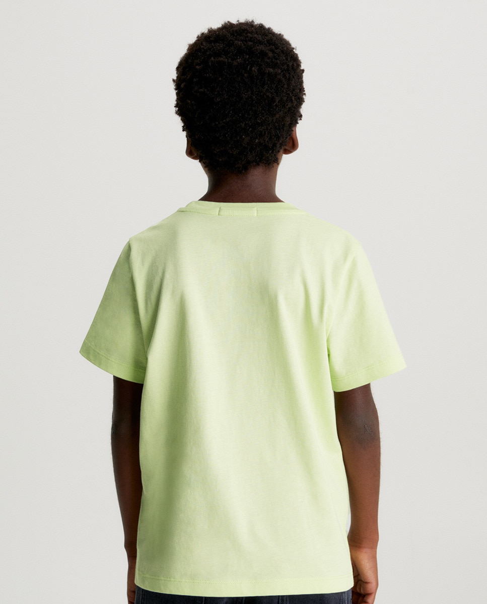 T-shirt de Manga Curta - Verde Verde-claro-2