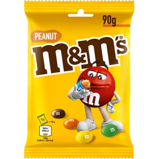 Snack de Chocolate com Amendoim embalagem 90 g - M&m's