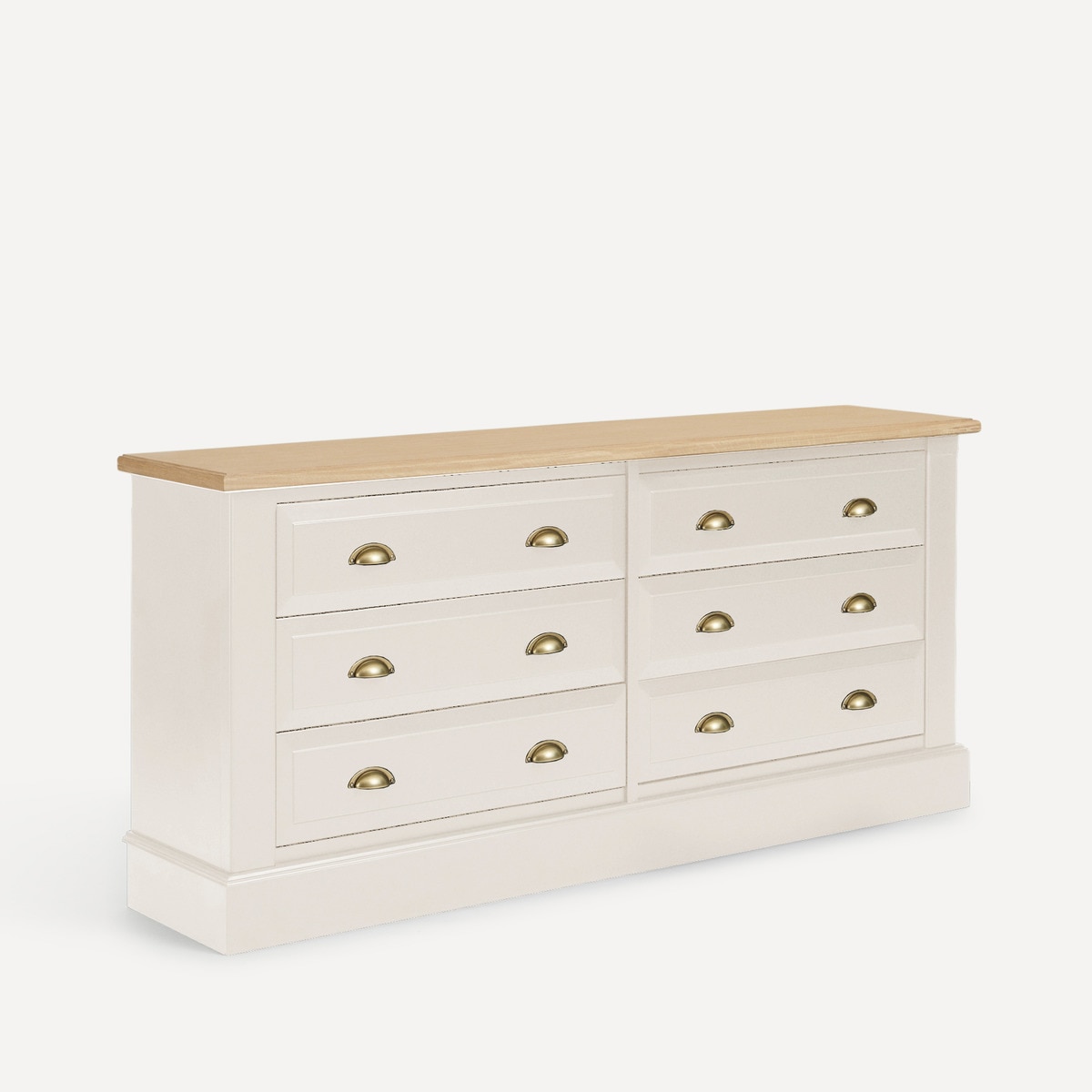 Aparador con 6 cajones Limoux El Corte Inglés Crema-2