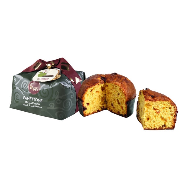 Imagen 0 de Panettone con manzana y canela Filippi