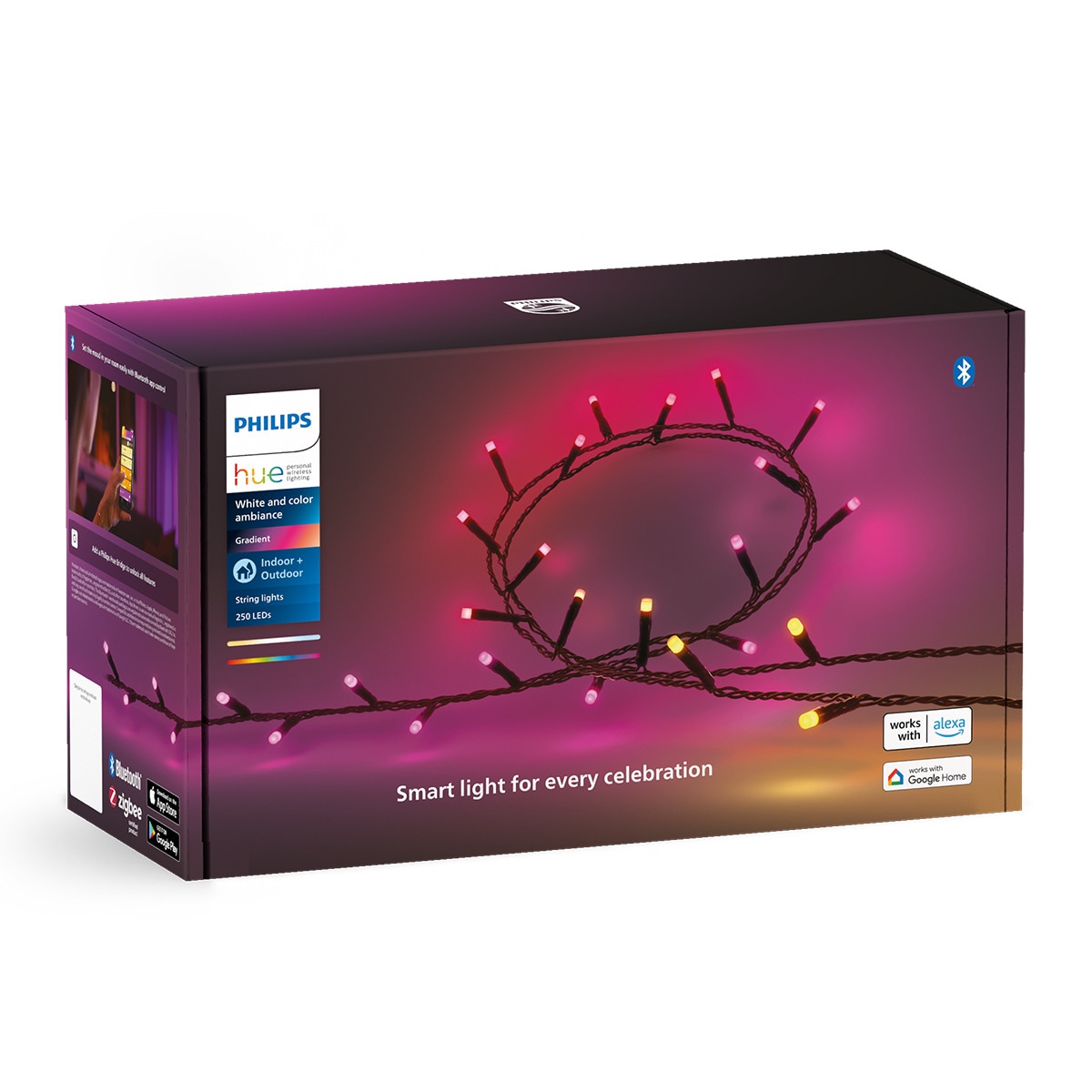 Guirnalda de luces Philips Hue Festavia 250 LEDs Multicolor-2