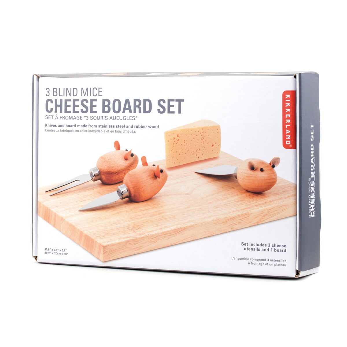 Tábua de Queijos com Três Facas Ratos 3