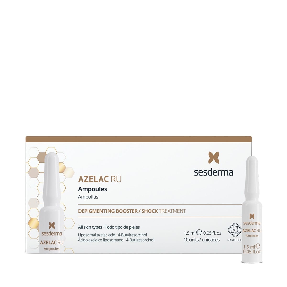 Ampolas de Reforço de Despigmentação Azelac Ru - 10x1.5 ml 1