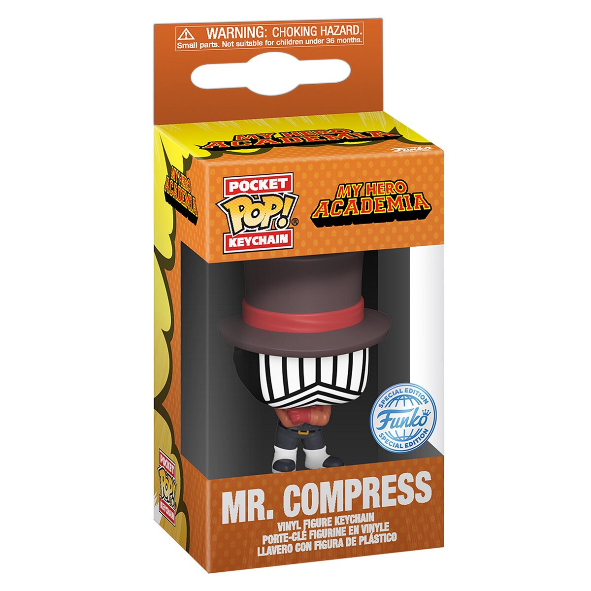 Llavero Funko Pop Mr.Compress My Hero Academia 2