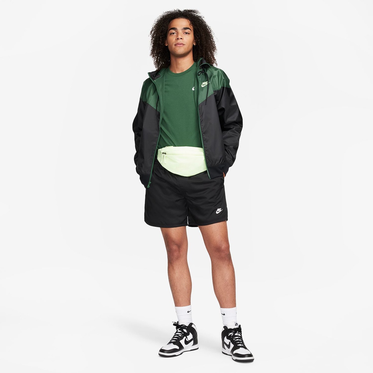 T-shirt de homem Sportswear Club Nike Verde-10