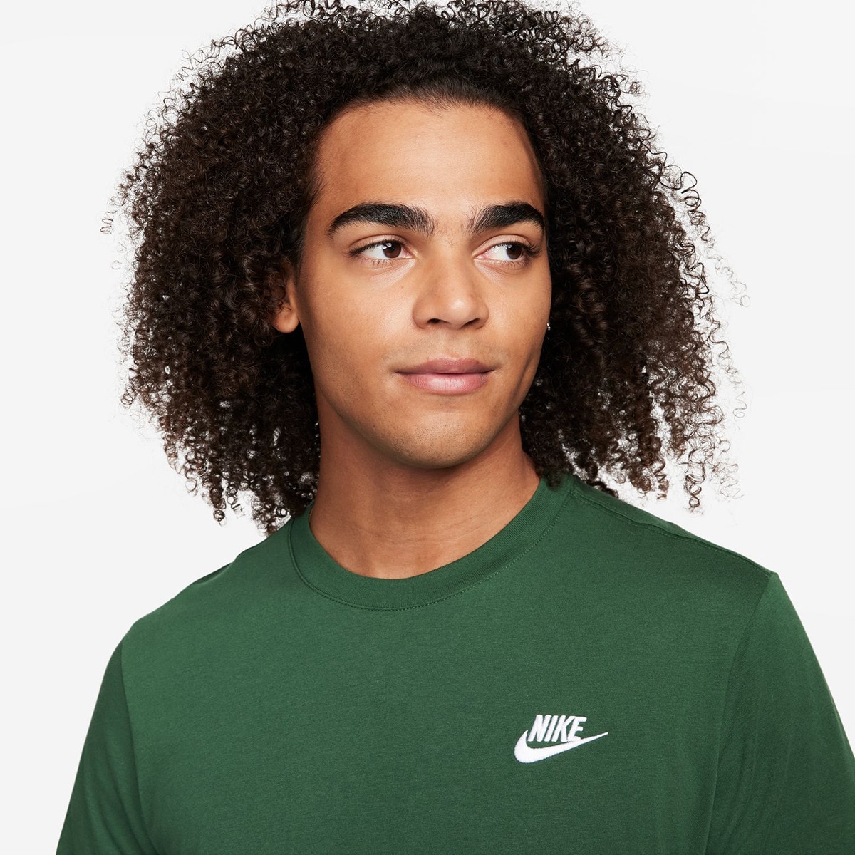 T-shirt de homem Sportswear Club Nike Verde-8