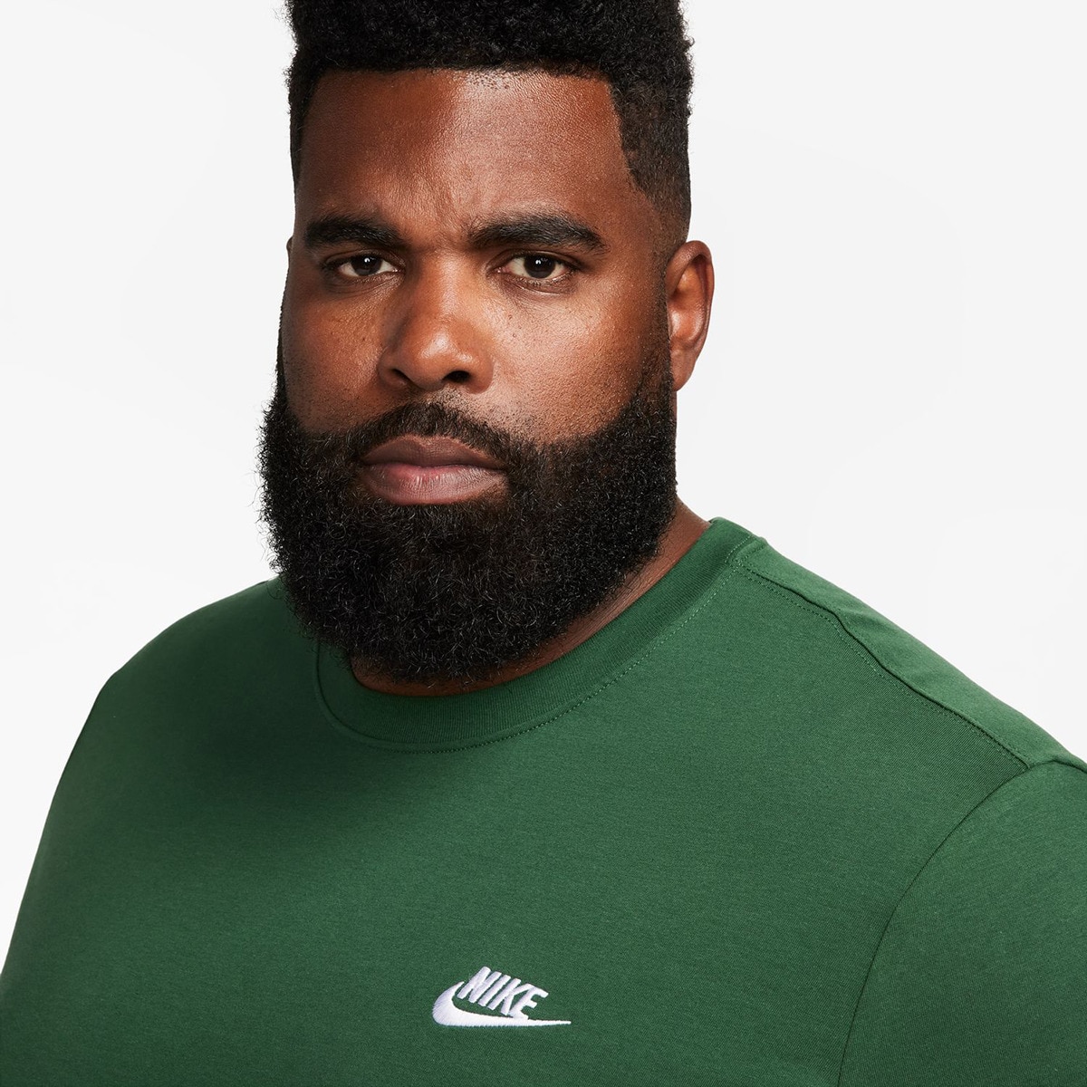 T-shirt de homem Sportswear Club Nike Verde-5