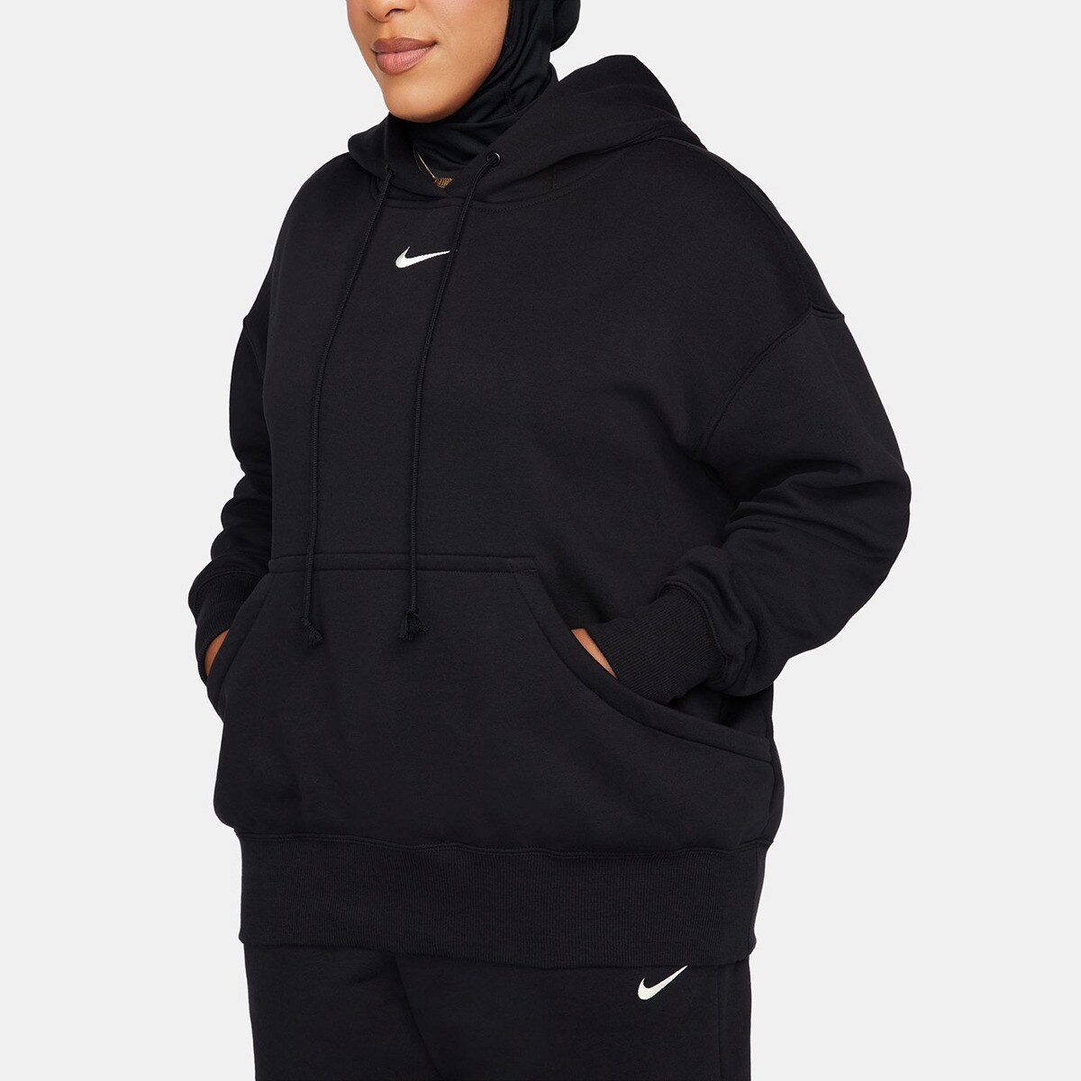 Sweatshirt de Mulher Sportswear Phoenix Fleece Preto-5