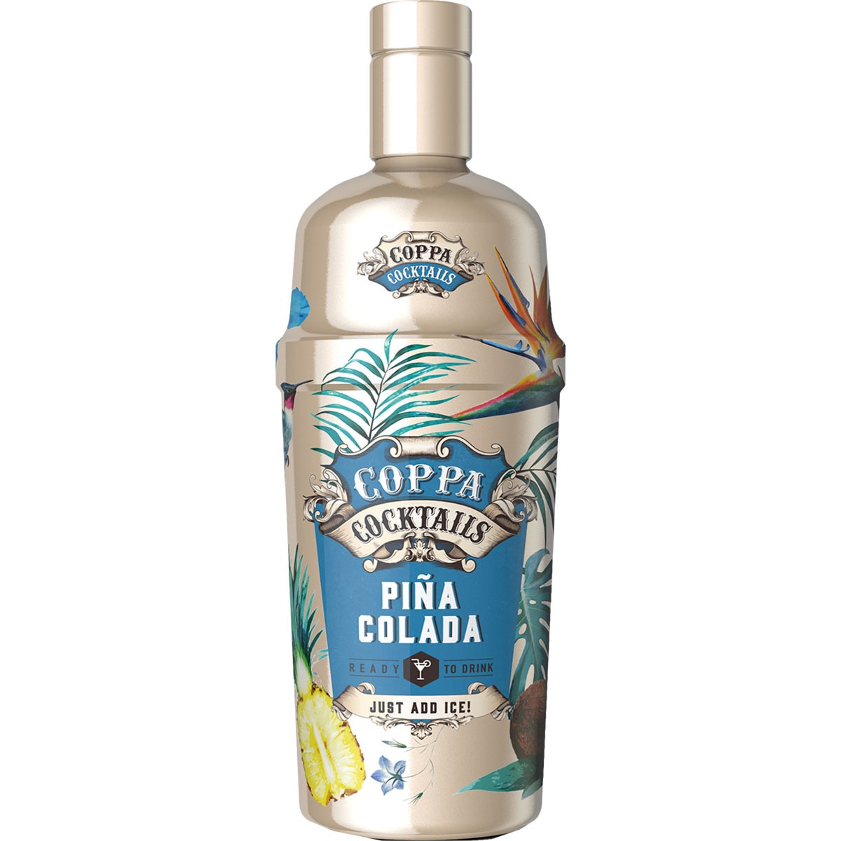 piña colada cocktail listo para tomar botella 70 cl
