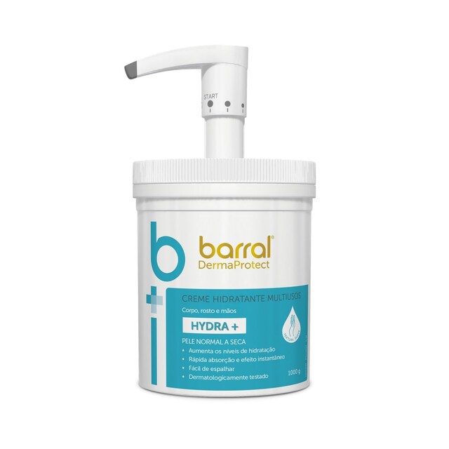 Imagem 0 de Creme Hidratante Multiusos Hydra + Barral DermaProtect - 1 Kg