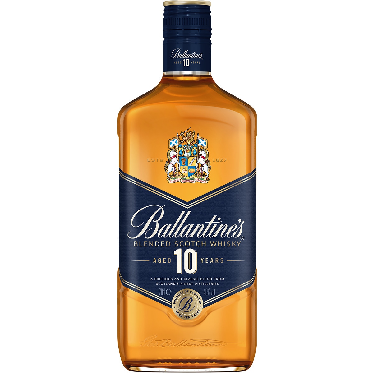 Whisky 10 anos garrafa| 70 cl