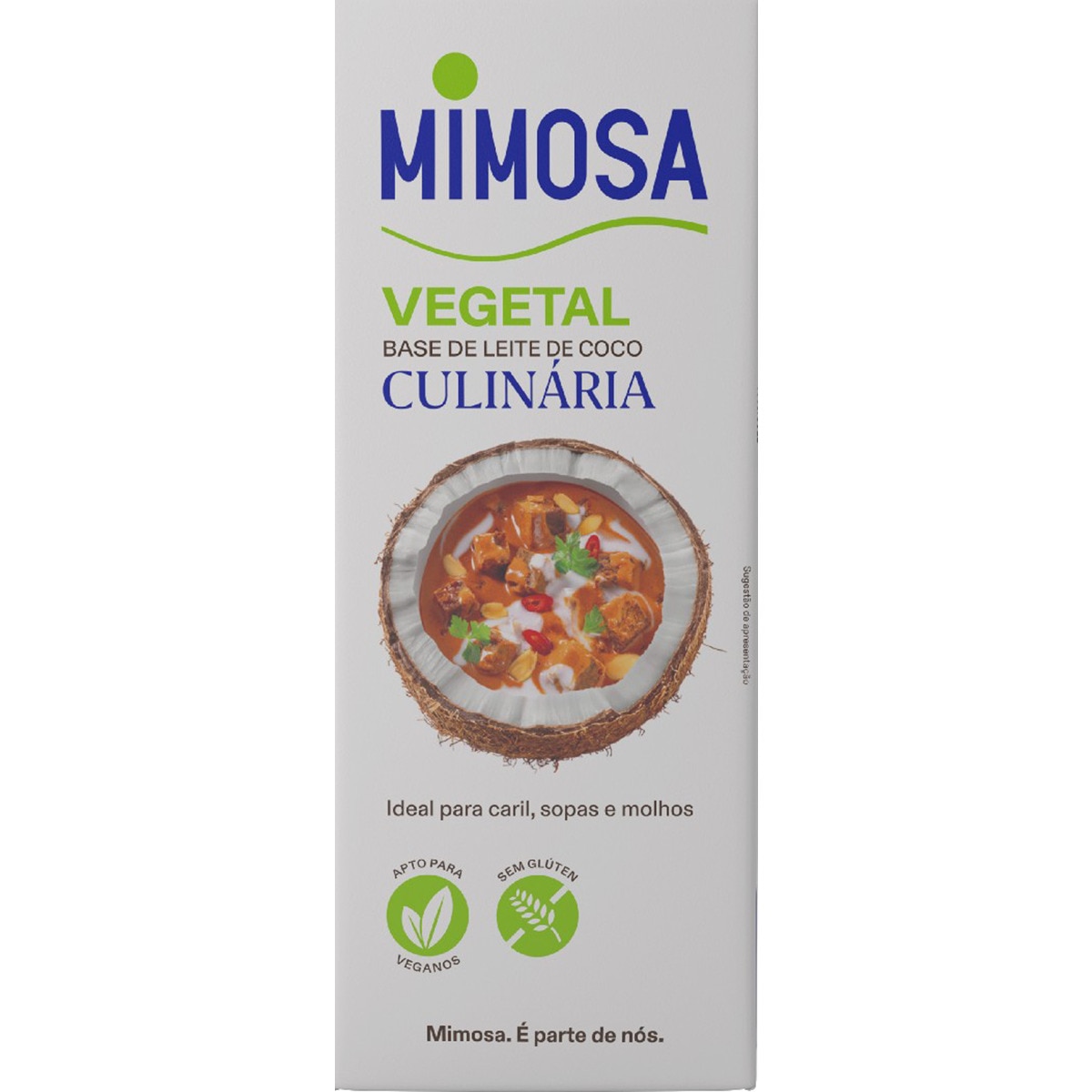 Creme Vegetal Base de Coco Culinária embalagem 200 ml