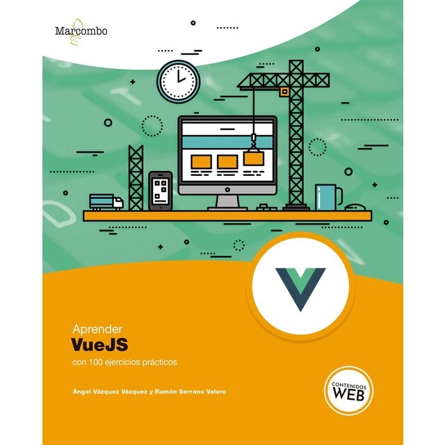 Imagem 0 de Aprender VueJS con 100 ejercicios prácticos (Capa mole)