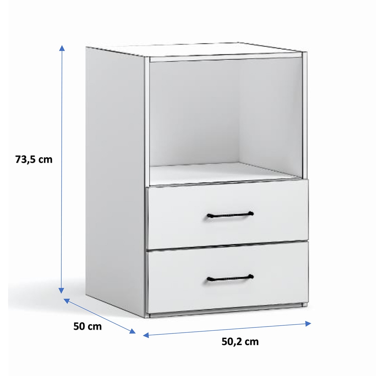 Cajonera para mesa de estudio con 2 cajones Noel El Corte Inglés · El