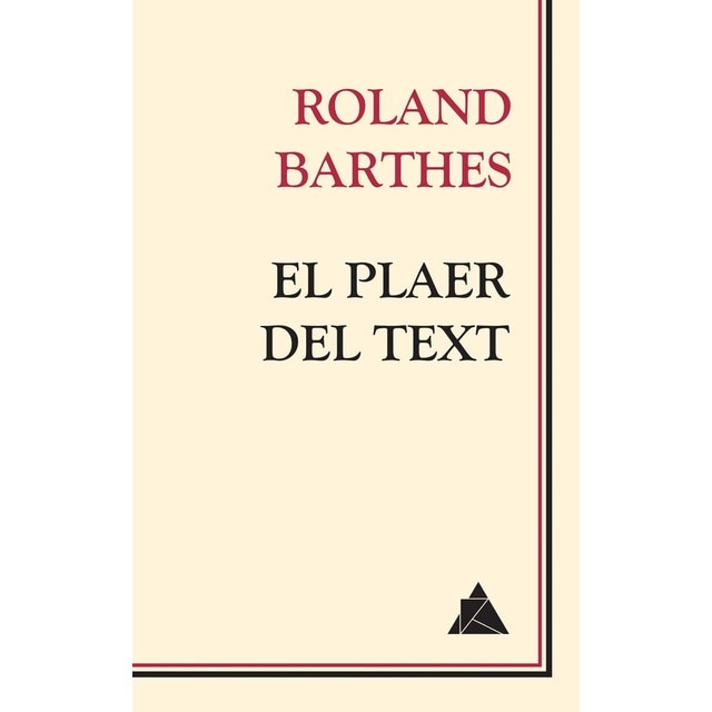 Imagem 0 de El plaer del text (Capa mole com abas)