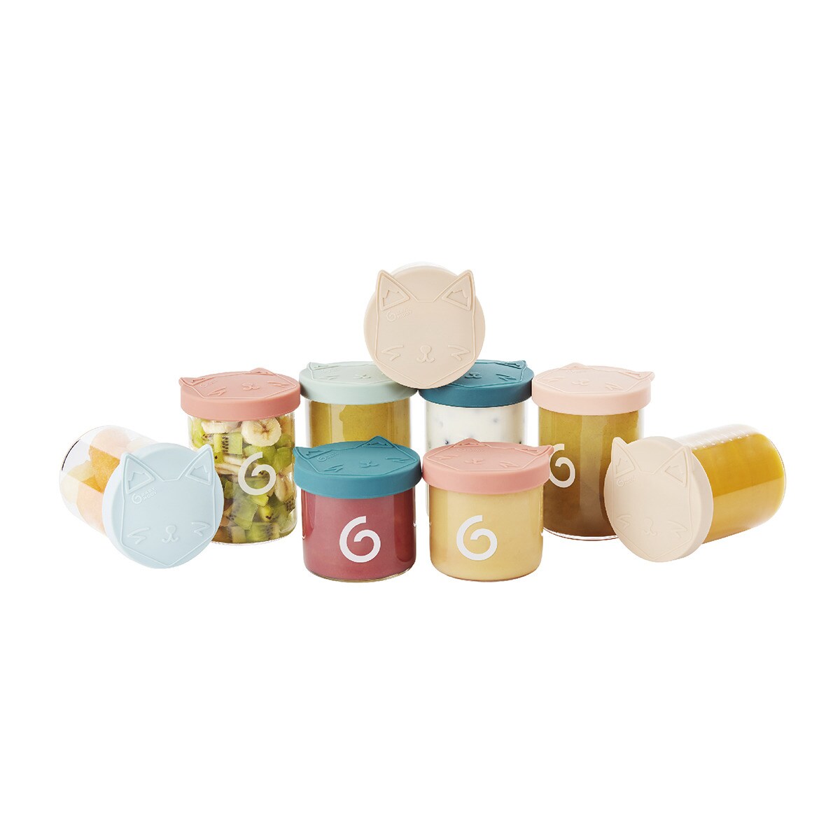 Imagem 0 de Lote de Frascos de Conservação de Vidro Isy Bowls - 6x250 ml + 3x120 ml