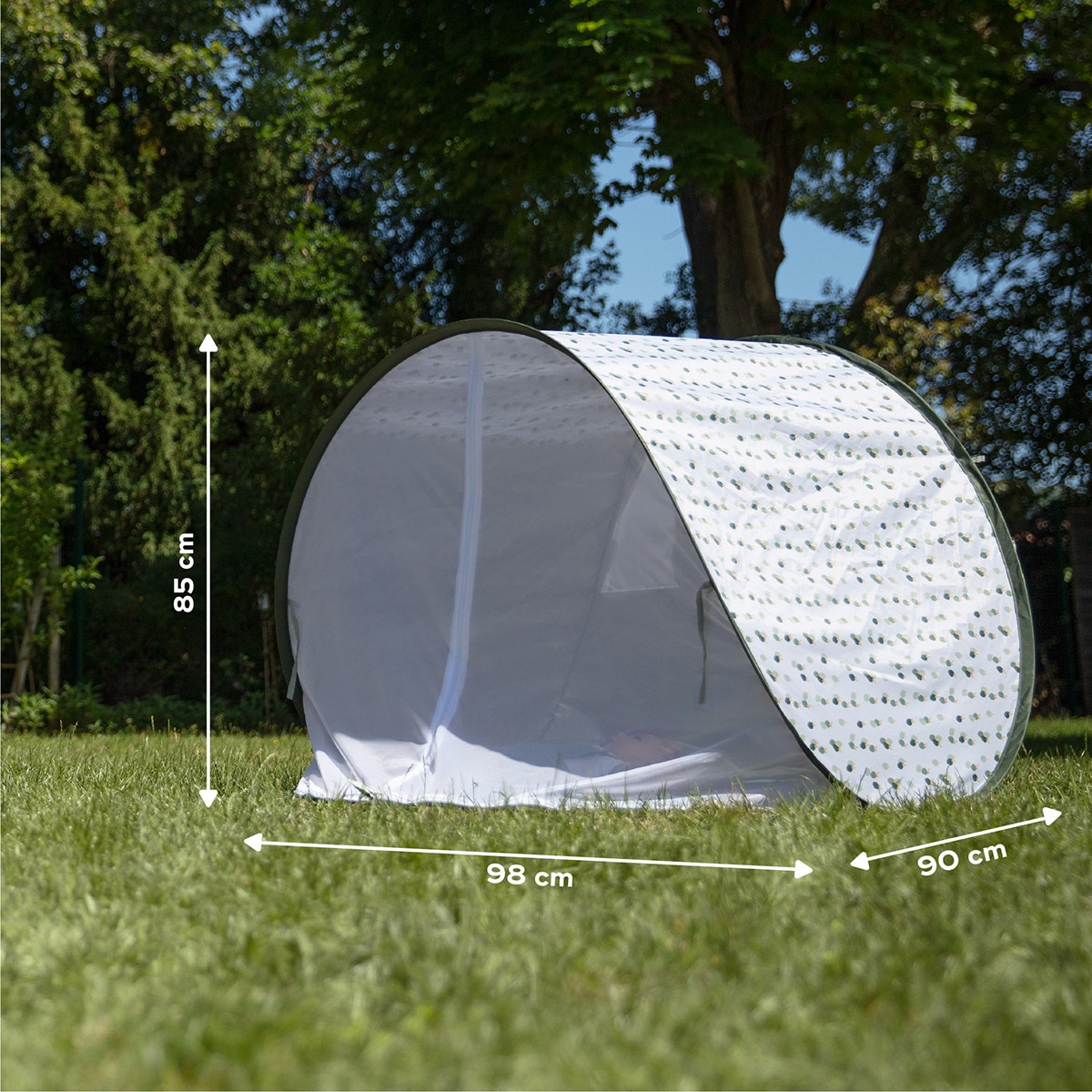 Tenda Anti-UV Jogos UPF 50+ Verde Laurel-7