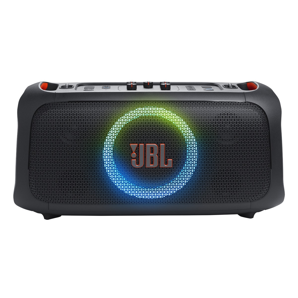 Coluna Portátil JBL PartyBox On-The-Go Essential com Luzes e Microfone sem Fios - Preto Preto-1