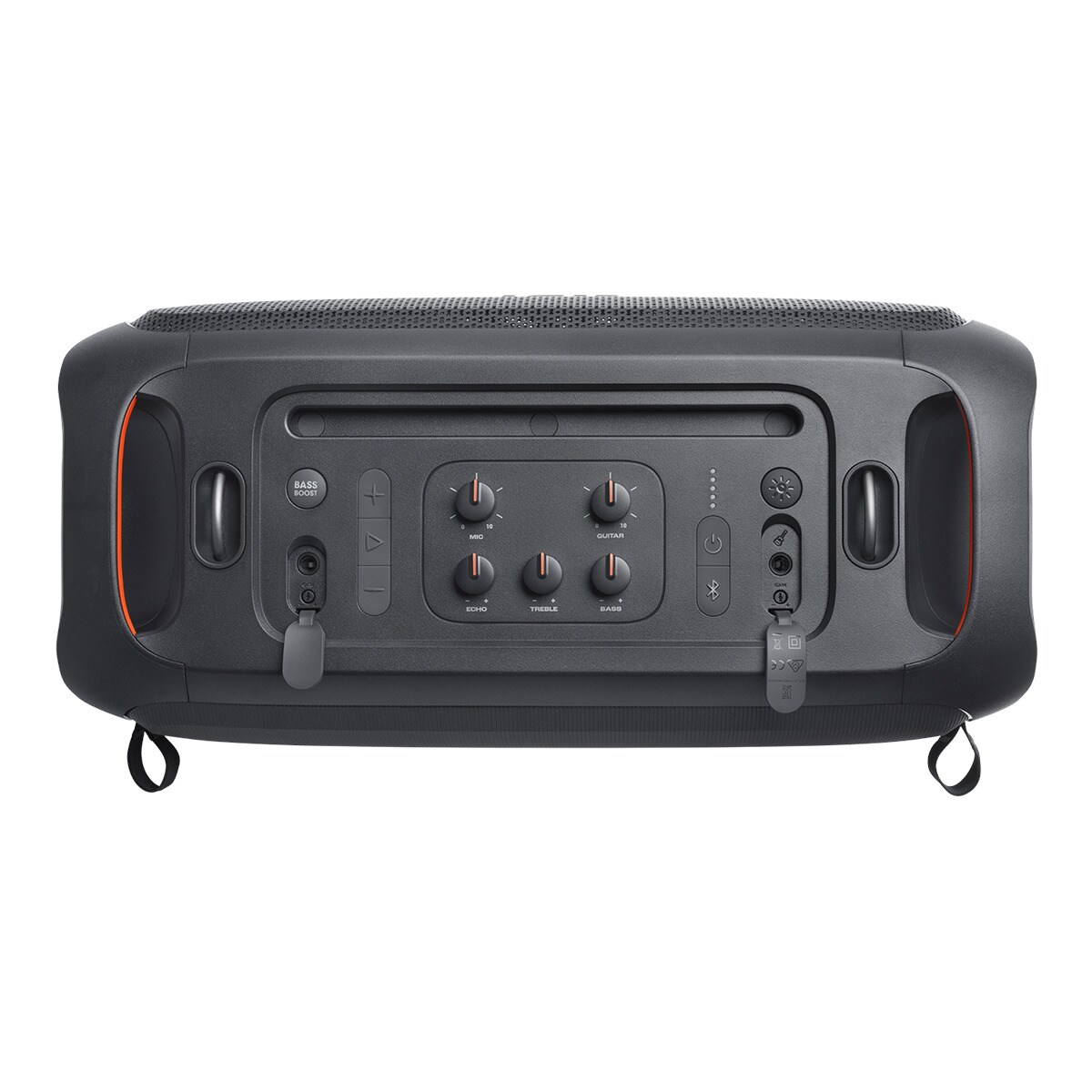 Coluna Portátil JBL PartyBox On-The-Go Essential com Luzes e Microfone sem Fios - Preto Preto-8
