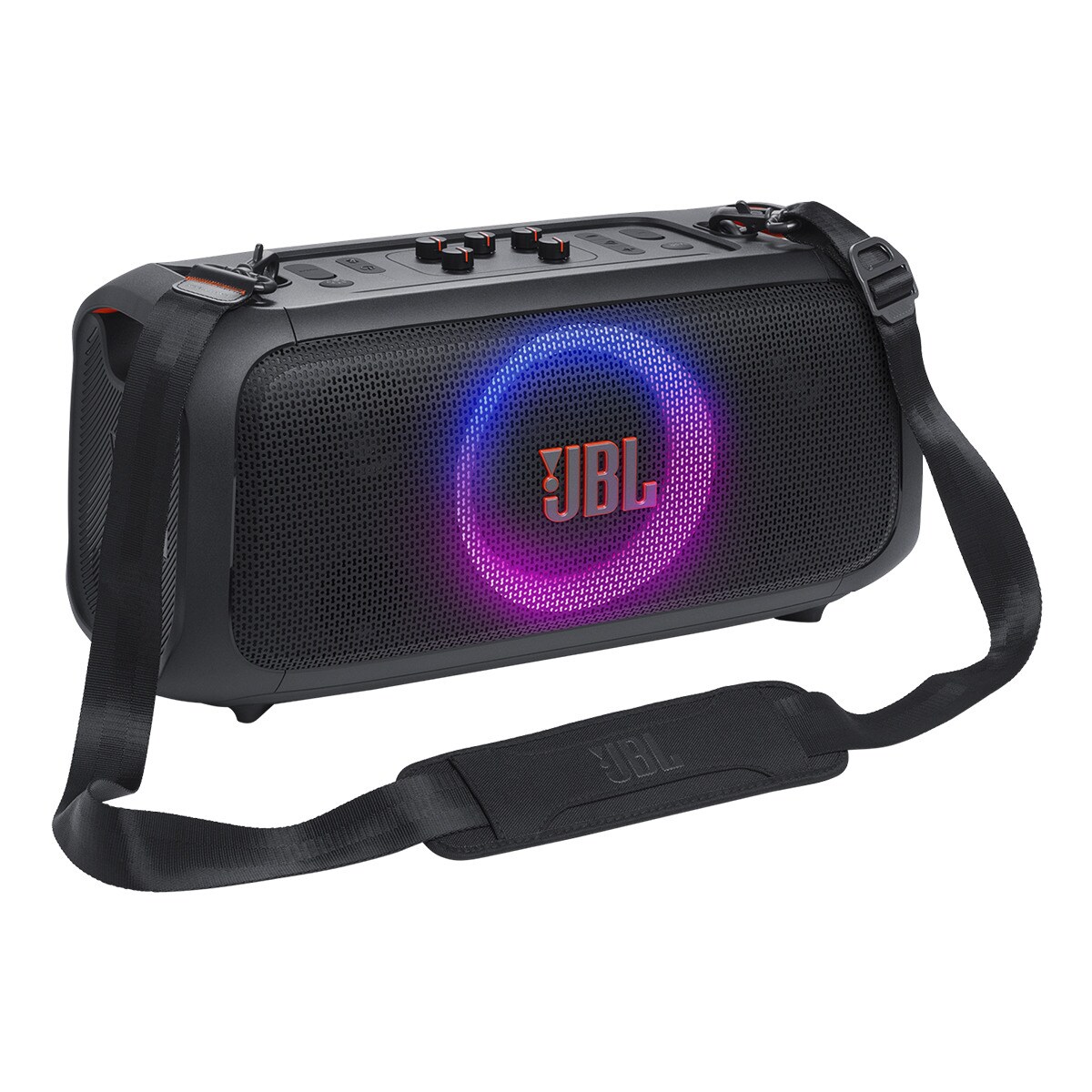 Coluna Portátil JBL PartyBox On-The-Go Essential com Luzes e Microfone sem Fios - Preto Preto-9