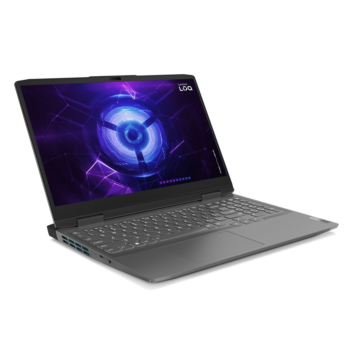 Portátil gaming Lenovo LOQ 15IRH8, i5-12450H, 16GB, 512GB SSD, GeForce RTX 4060, 15,6", W11 Gris Tormenta-2